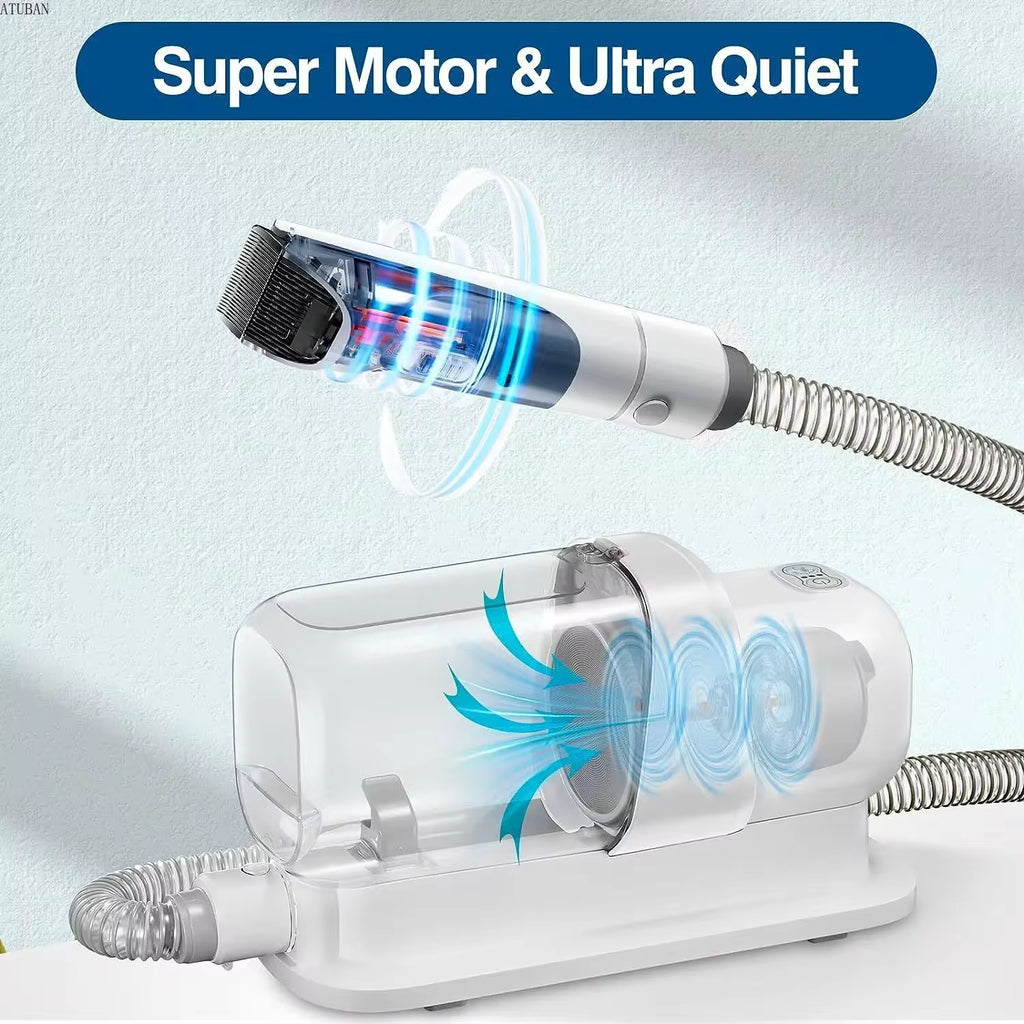 Dog Grooming Vacuum & Pet Grooming Kit 
