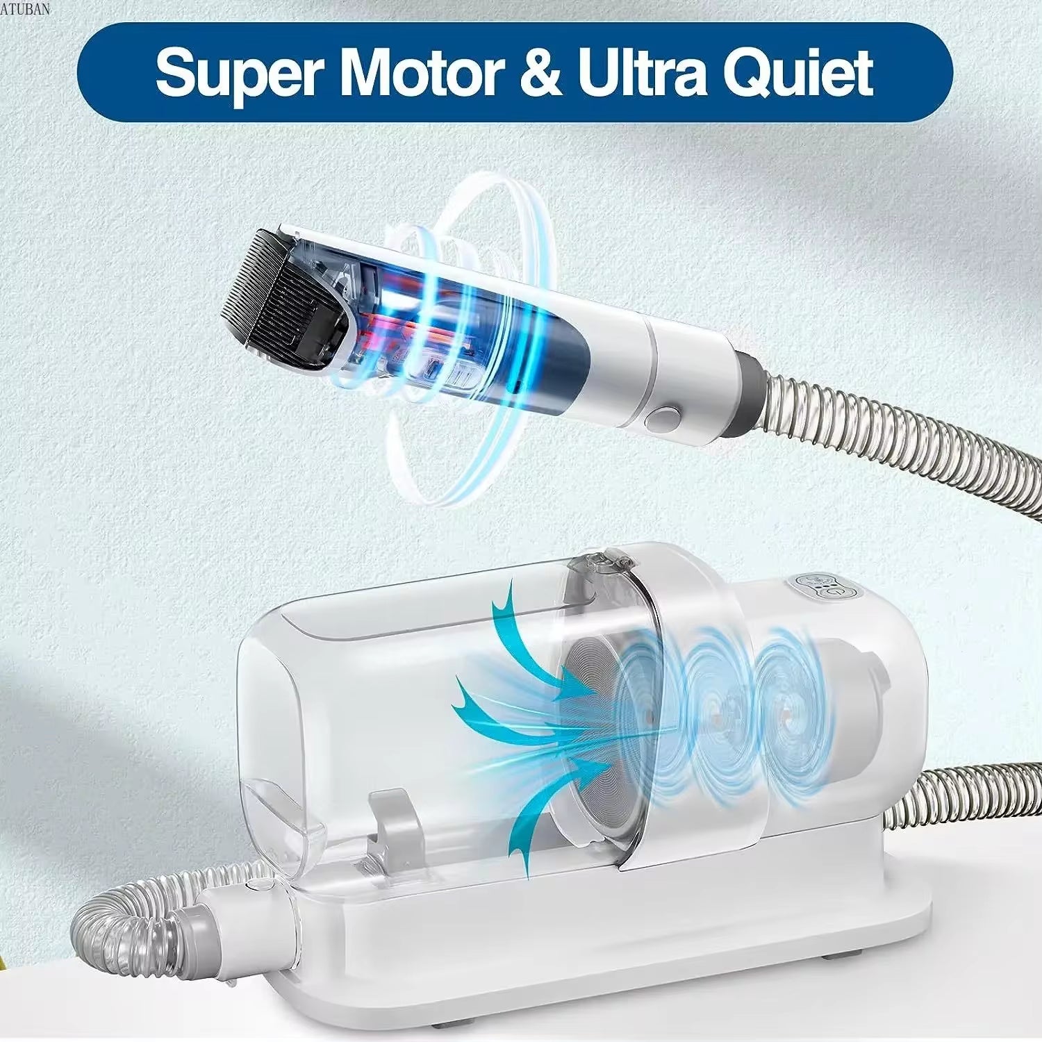 Dog Grooming Vacuum & Pet Grooming Kit 