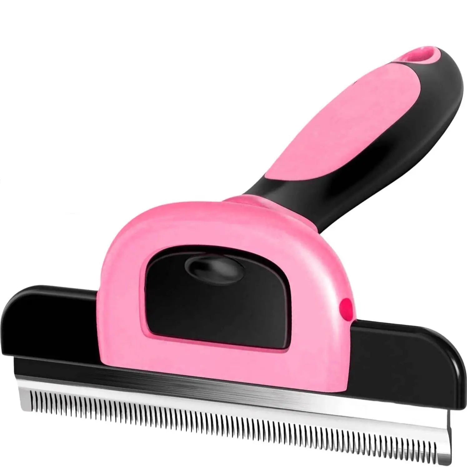 Double-Sided Pet Grooming Brush – Shedding & Dematting Undercoat Rake for Dogs & Cats