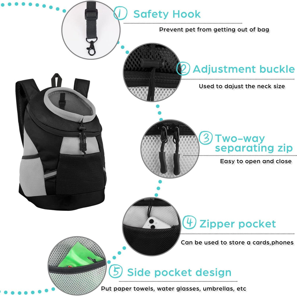Dog Carrier Backpack Breathable Pet Carrier 
